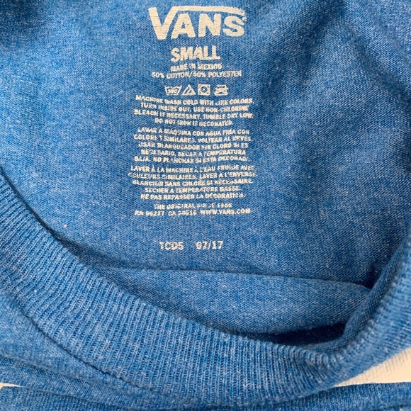 Vans light blue tee shirt - Picture 4 of 8